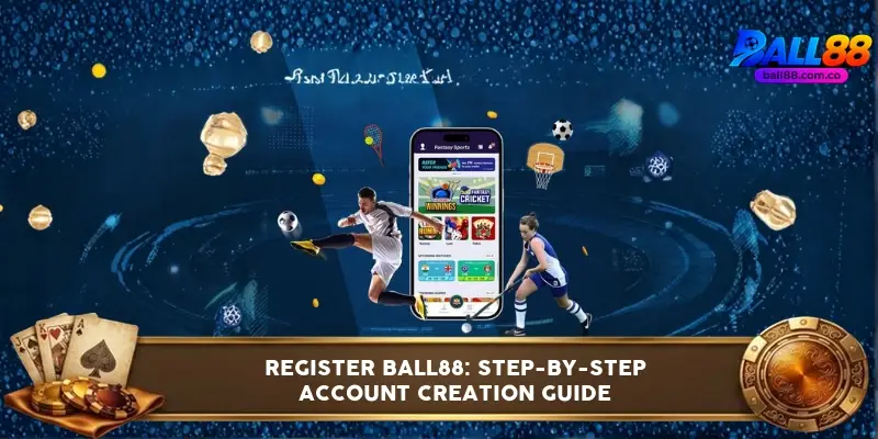 Ball88 registration form showing all required fields and submit button