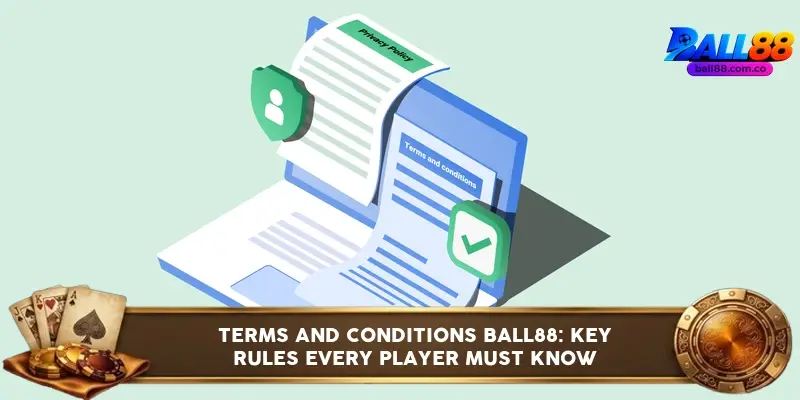 Terms and Conditions Ball88: Key Rules Every Player Must Know Before Depositing 4 Ball88 account registration page with single-account policy noted in terms link